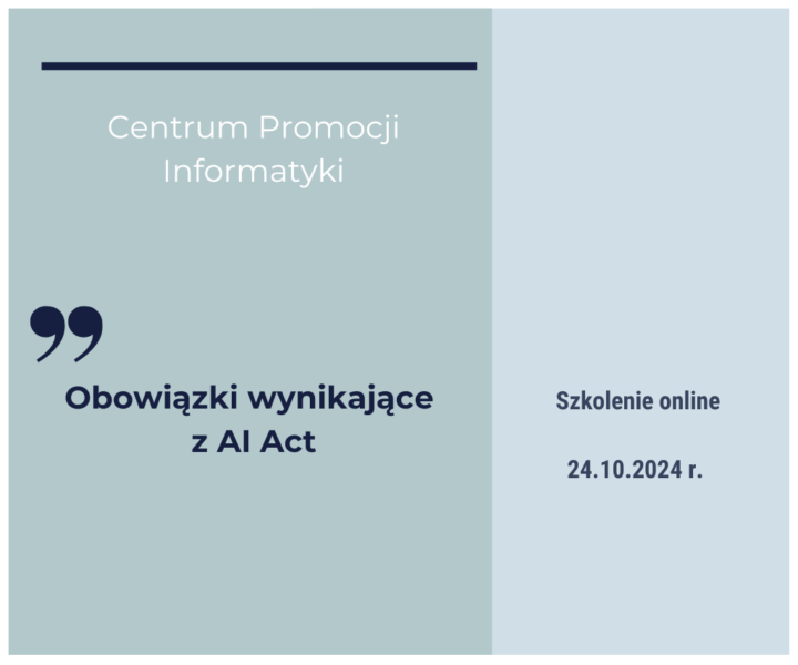 APLAW | Obowiązki wynikające z AI Act