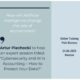 Artur Piechocki will host an expert session titled: "Cybersecurity and AI in Accounting – How to Protect Your Data?"