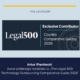 Artur Piechocki autorem polskiego rozdziału w „The Legal 500: Technology Outsourcing Comparative Guide 2026”